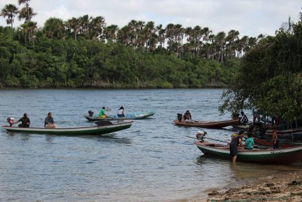 Rio Preguiças em Lençóis Maranhenses