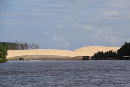 Rio Preguiças em Lençóis Maranhenses