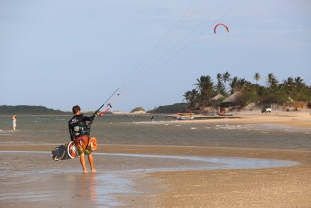 Kitesurf em Lençóis Maranhenses