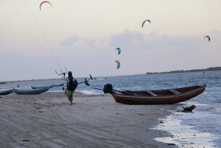 Kitesurf em Lençóis Maranhenses