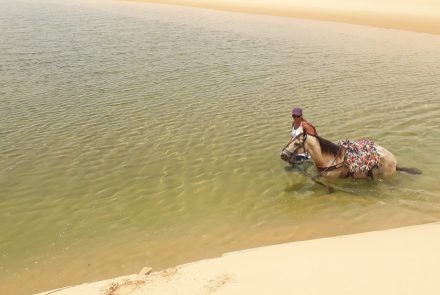 Horseback ride through Lençóis Maranhenses National Park